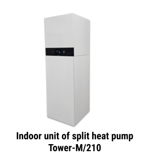 Indoor unit of split heat pump  Tower-M/210