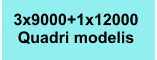 3x9000+1x12000  Quadri modelis