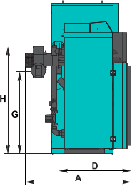 Centrometal PEL-TEC 12-96kW Tehniskie parametri